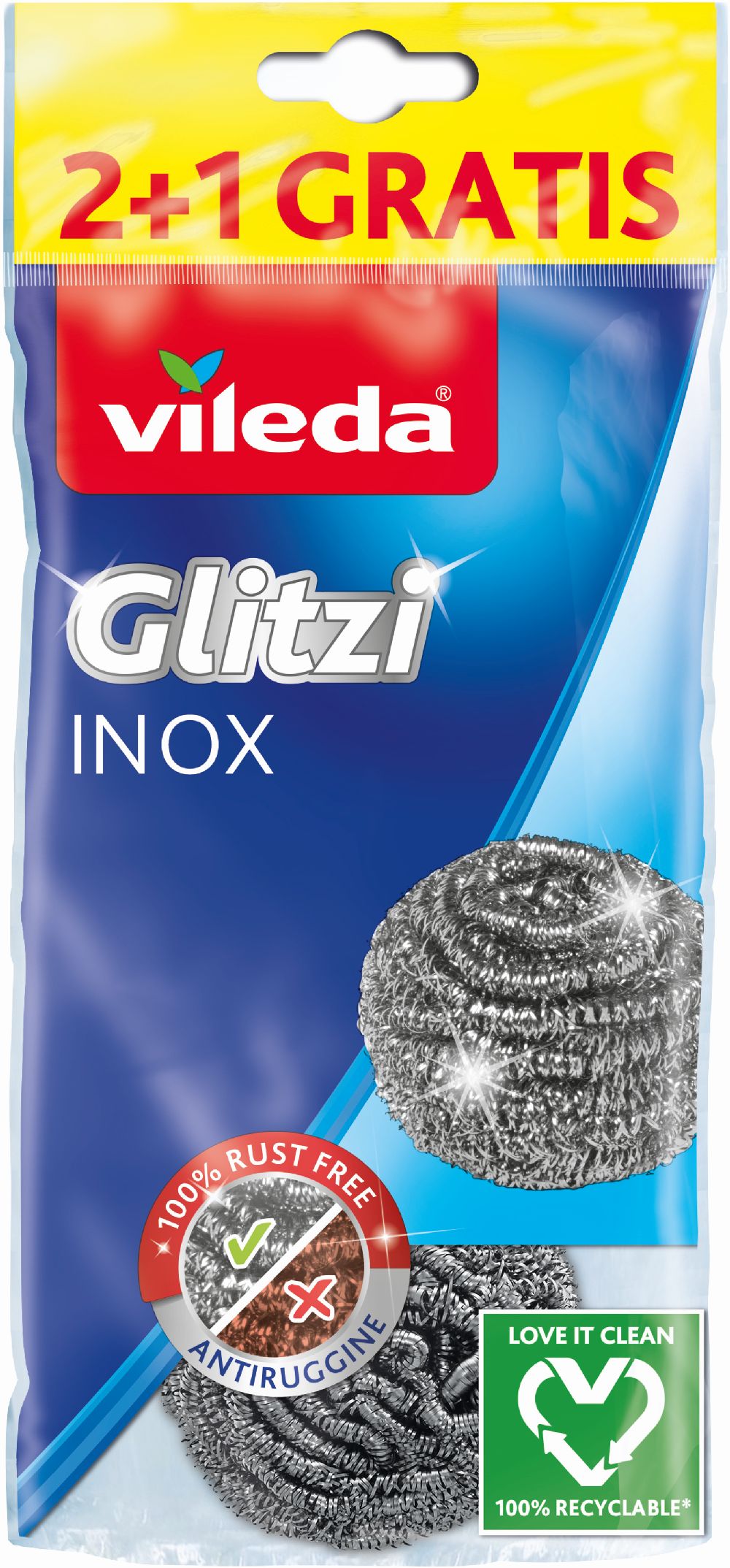 Vileda Glitzi Spiral spugna lavastoviglie 160561