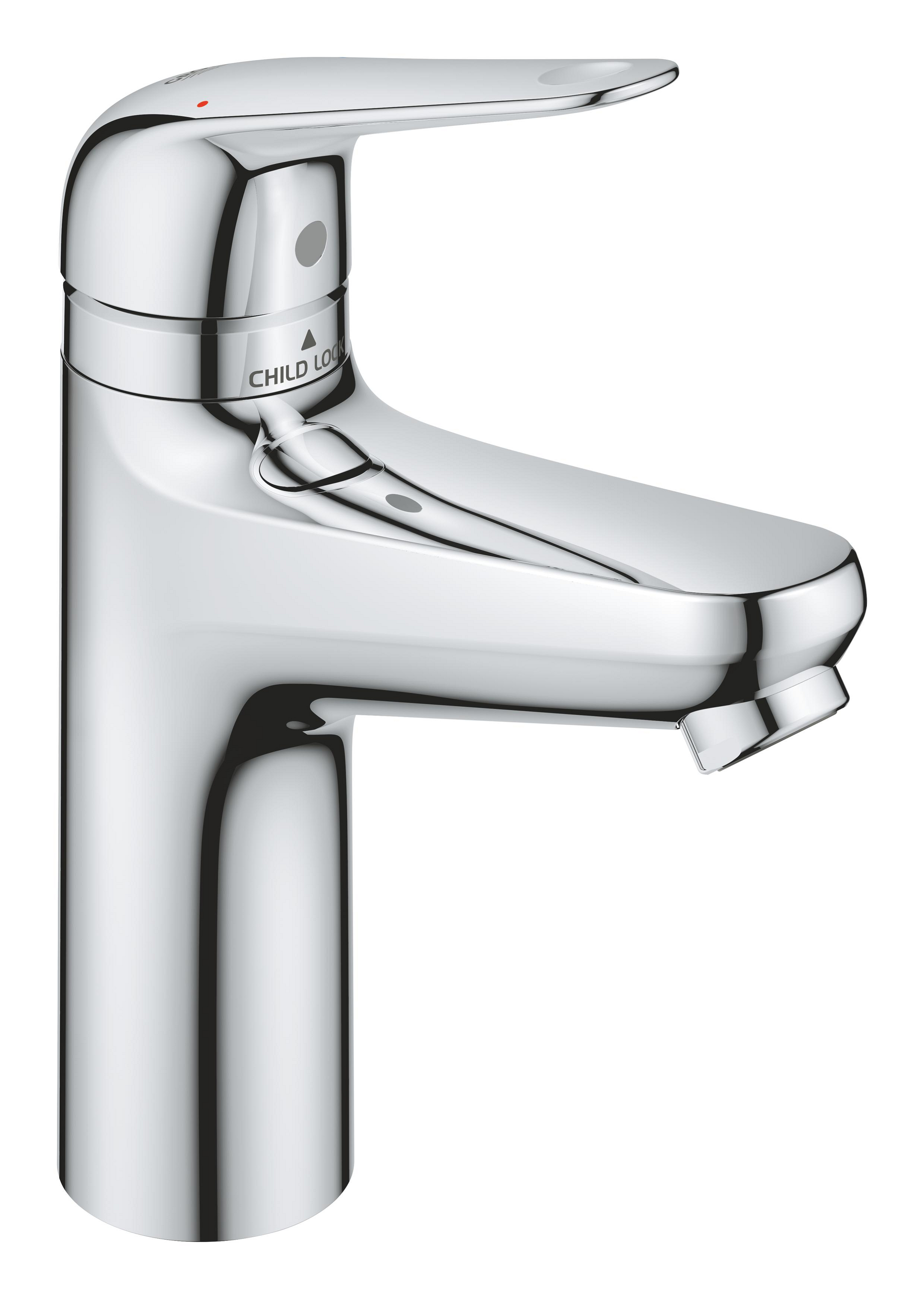 Grohe Swift rubinetto per lavabo verticale StarLight Chrome 24327001