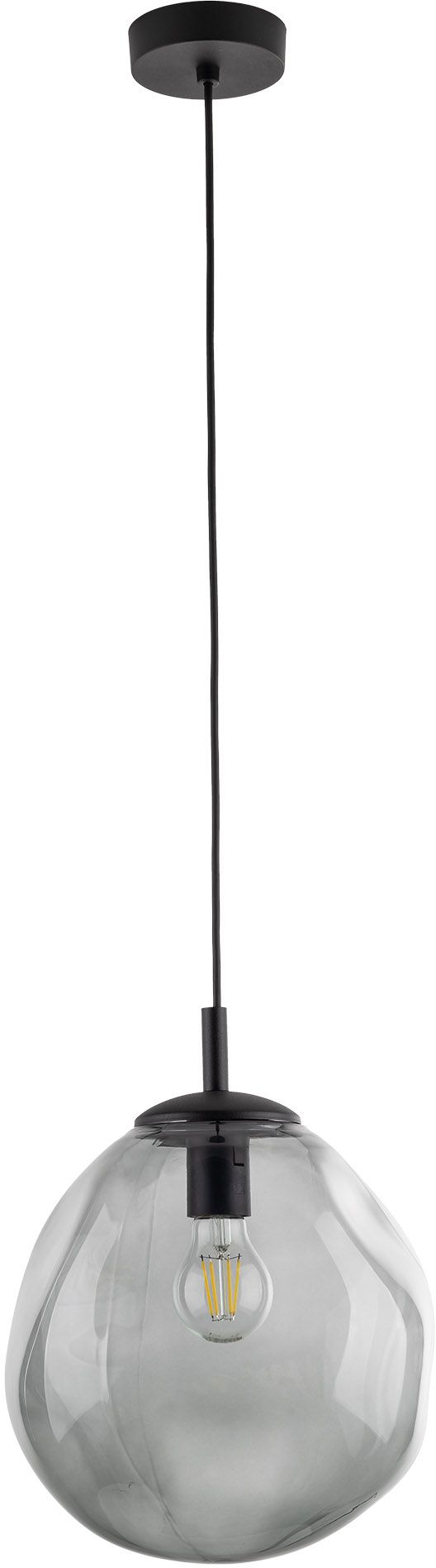 TK Lighting Sol lampada sospesa 1x15 W nero-grafite 10084