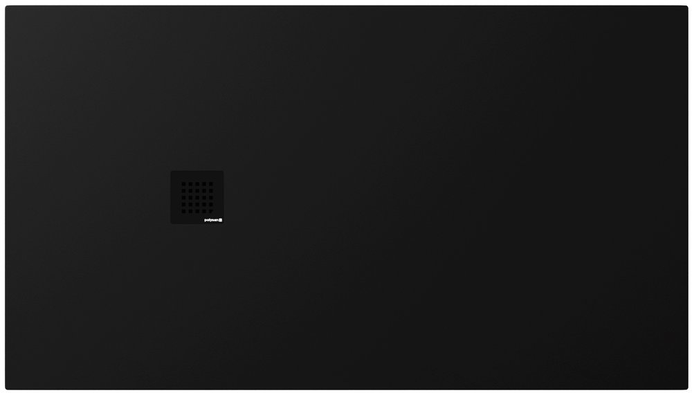 Polysan Treneca piatto doccia rettangolare 160x90 cm nero 84311.21