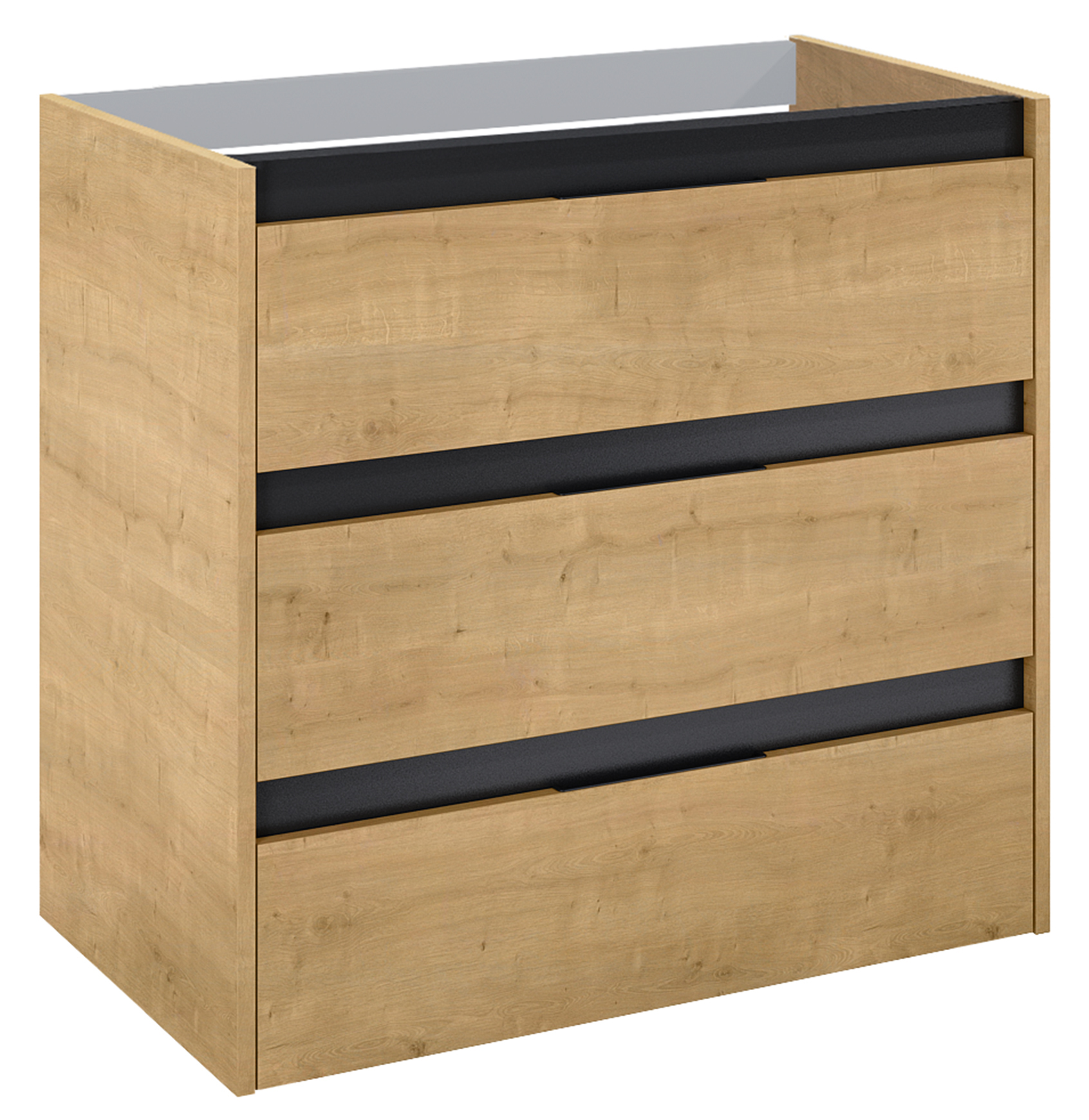 Roca Alpine armadietto 78.5x45.2x74 cm sottolavabo sospeso rovere A857868464