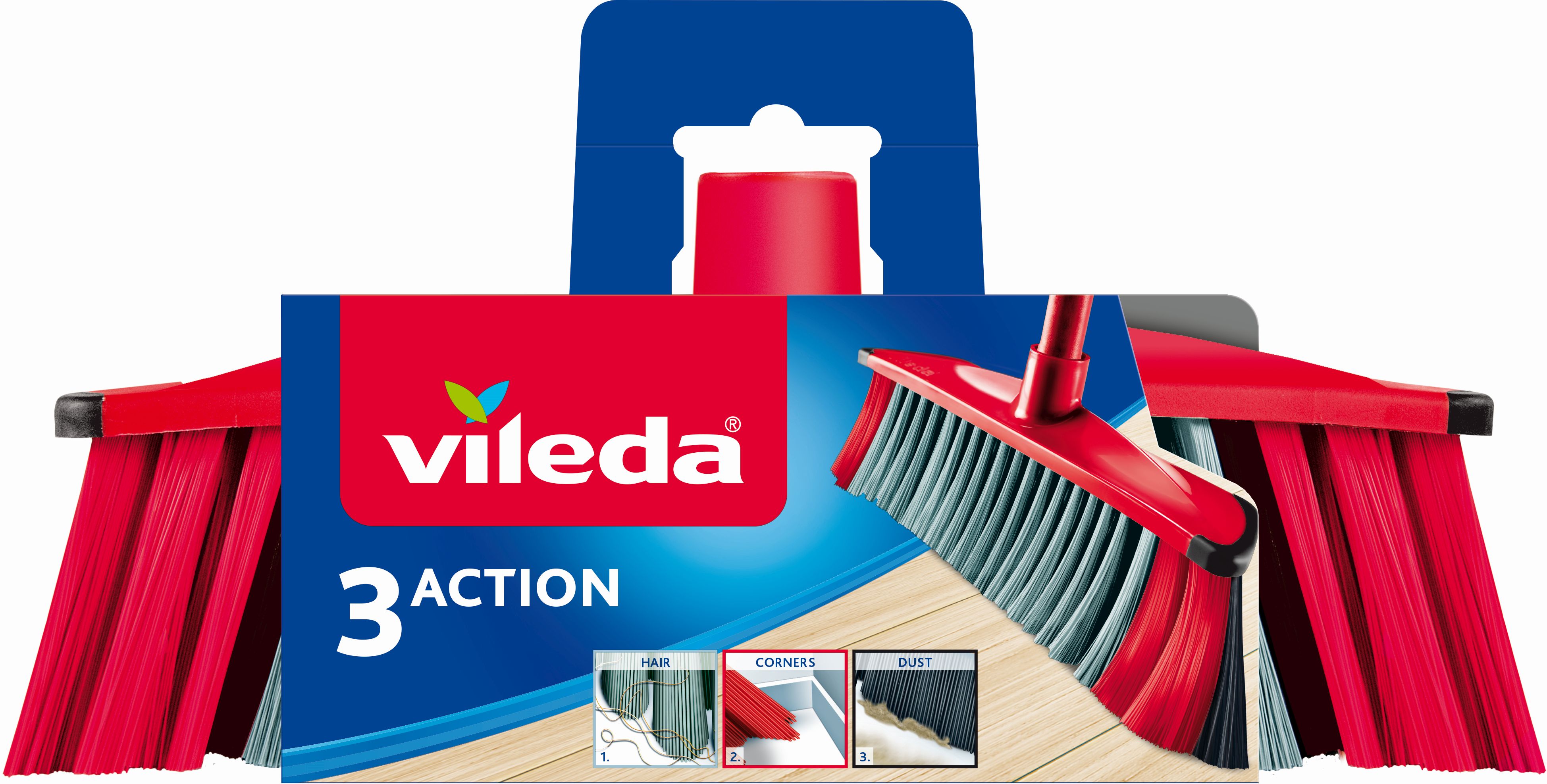 Vileda 3Action testa di ricambio per scopa 175550