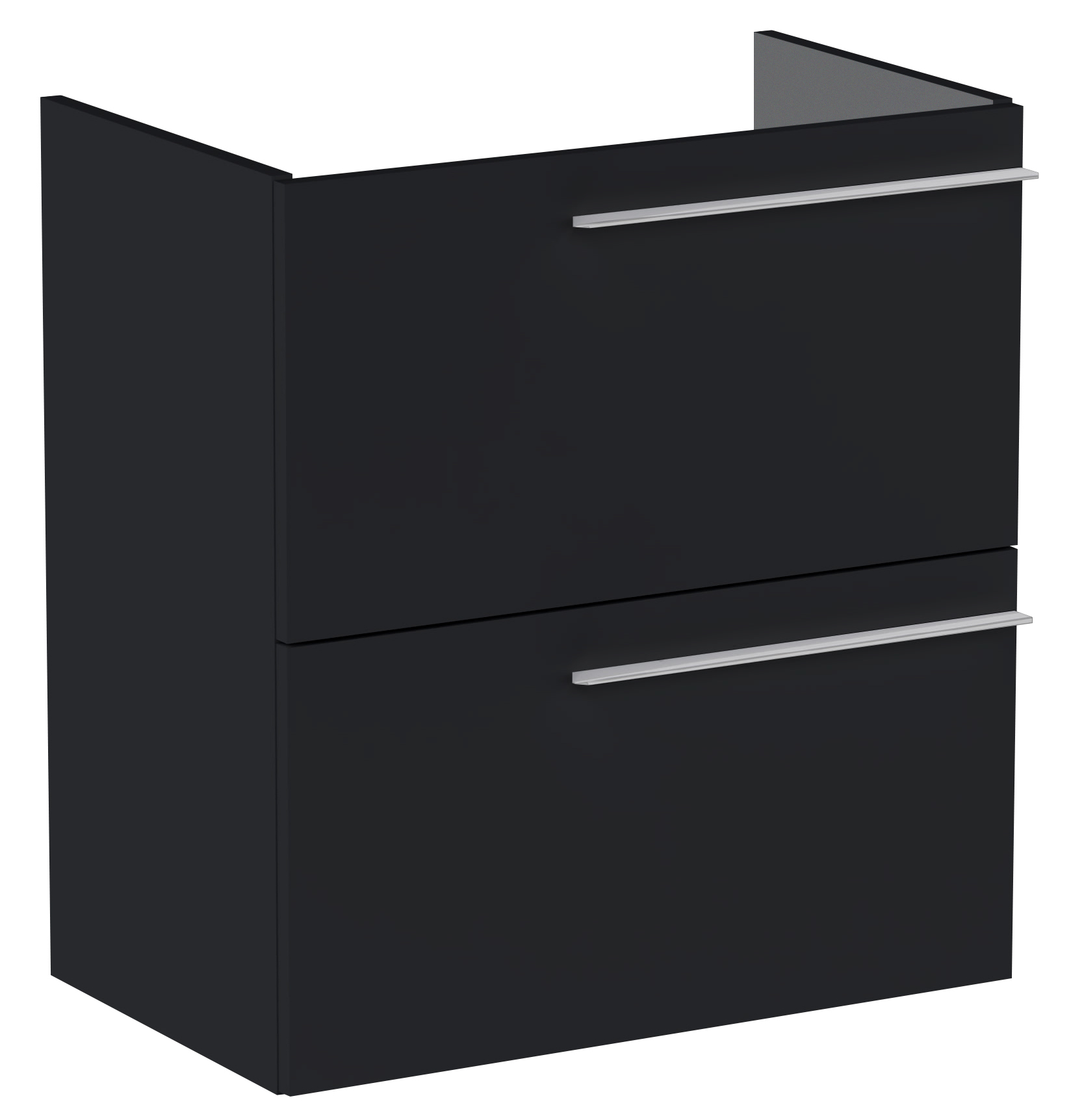 Roca Ella armadietto 58.5x34.6x63.5 cm sottolavabo sospeso nero A857778532