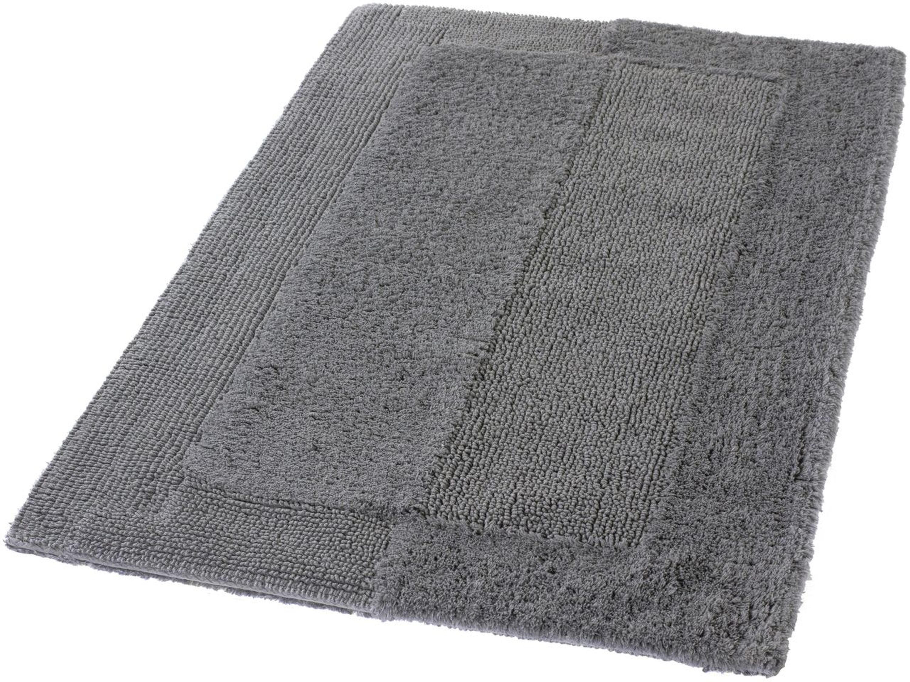 Kleine Wolke Havanna tappetino da bagno 100x60 cm rettangolare grigio 5418905360