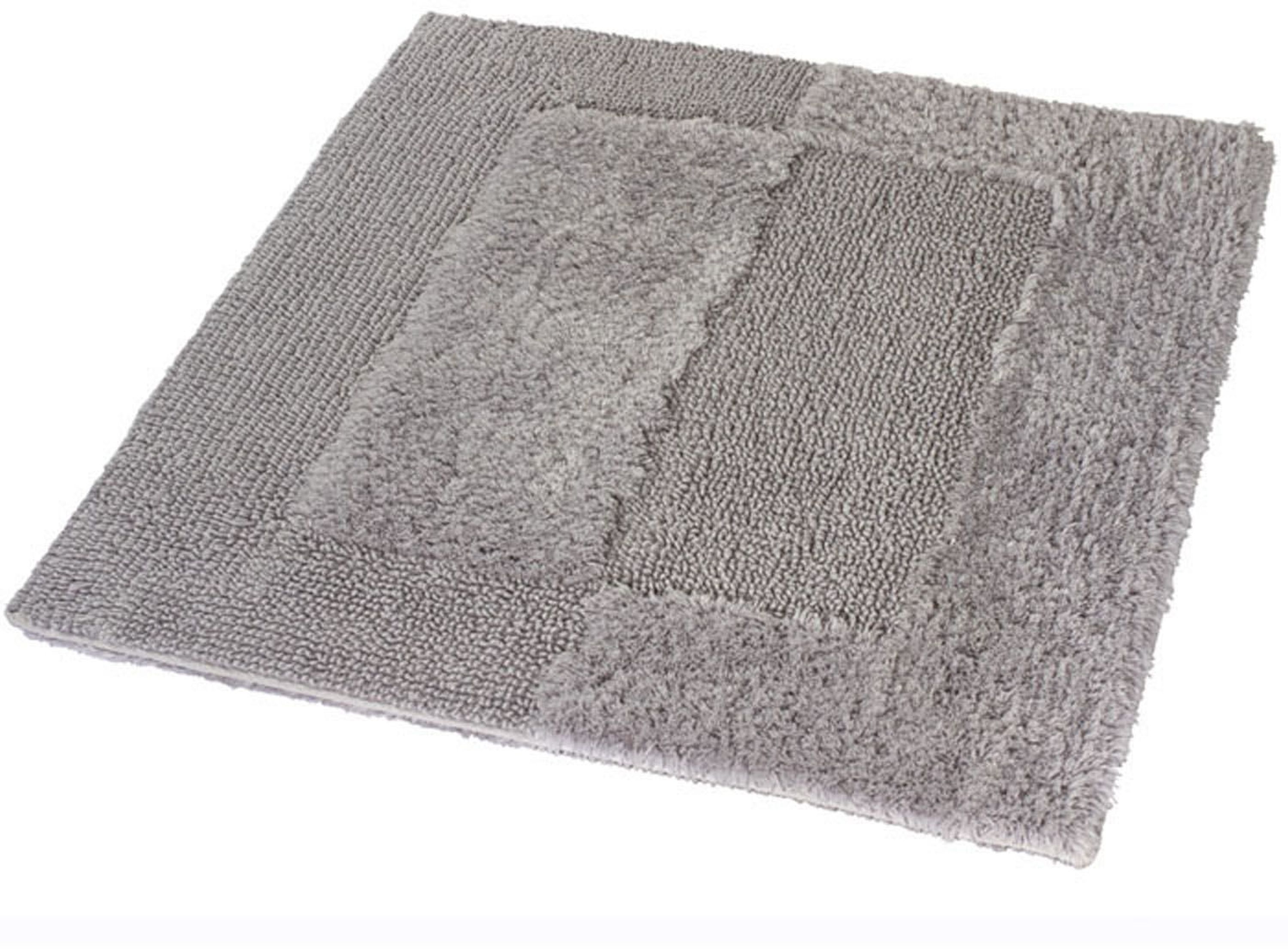 Kleine Wolke Havanna tappetino da bagno 65x55 cm rettangolare grigio 5418146539