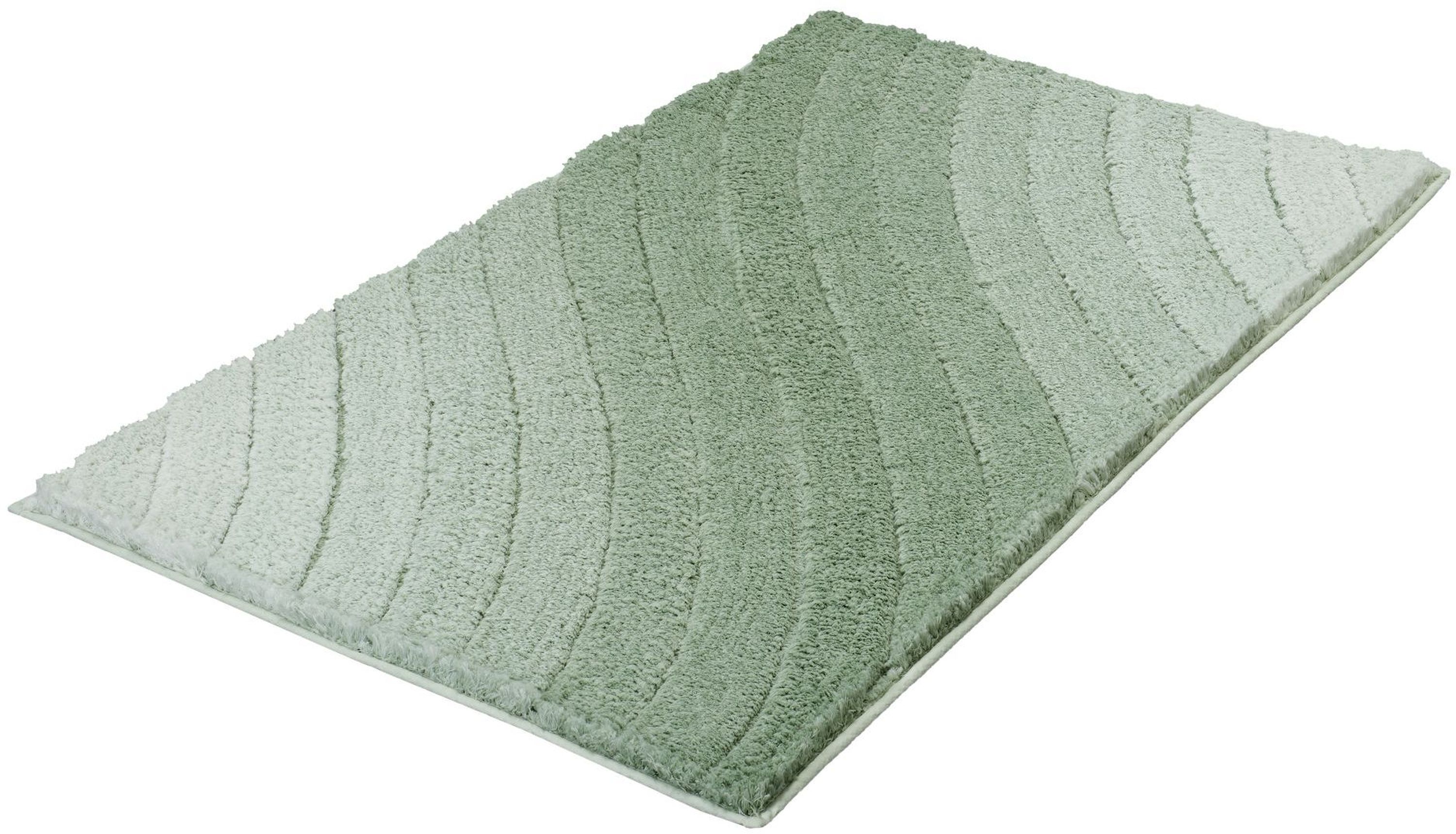 Kleine Wolke Tender tappetino da bagno 100x60 cm rettangolare verde 4099652360