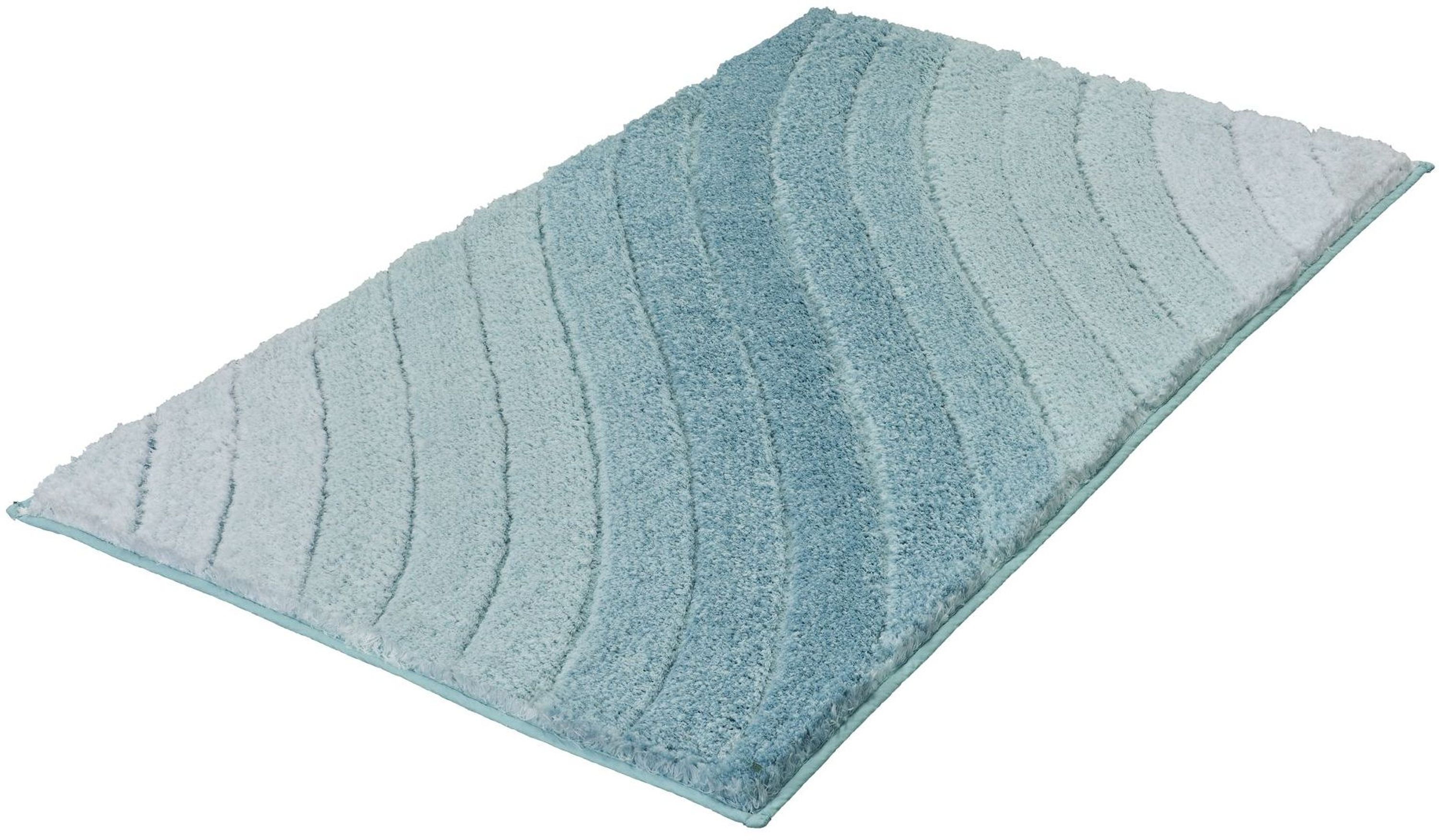 Kleine Wolke Tender tappetino da bagno 100x60 cm rettangolare blu 4099649360