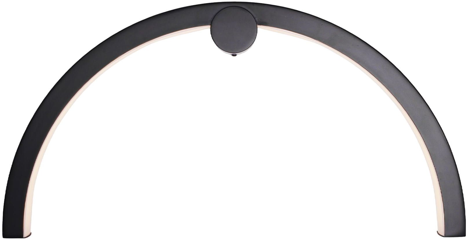 MaxLight Trio Arc lampada da parete 1x16 W nero W0334