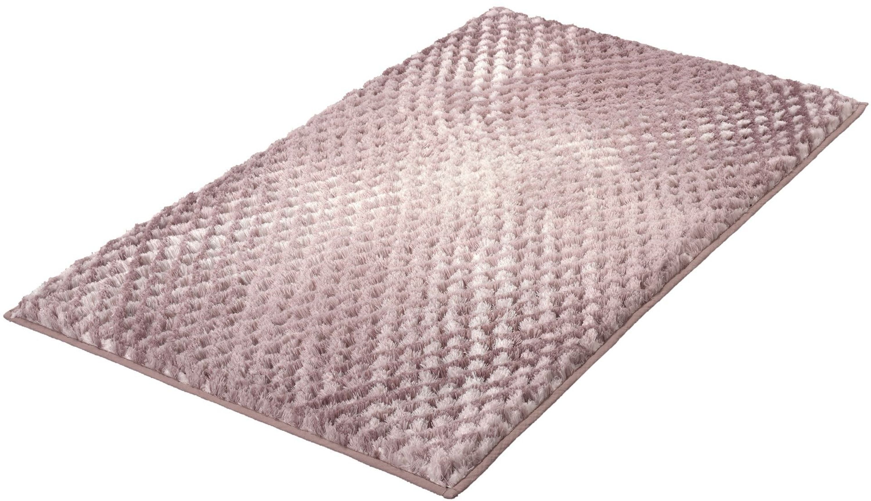 Kleine Wolke Cory tappetino da bagno 100x60 cm rettangolare rosa 9121407360
