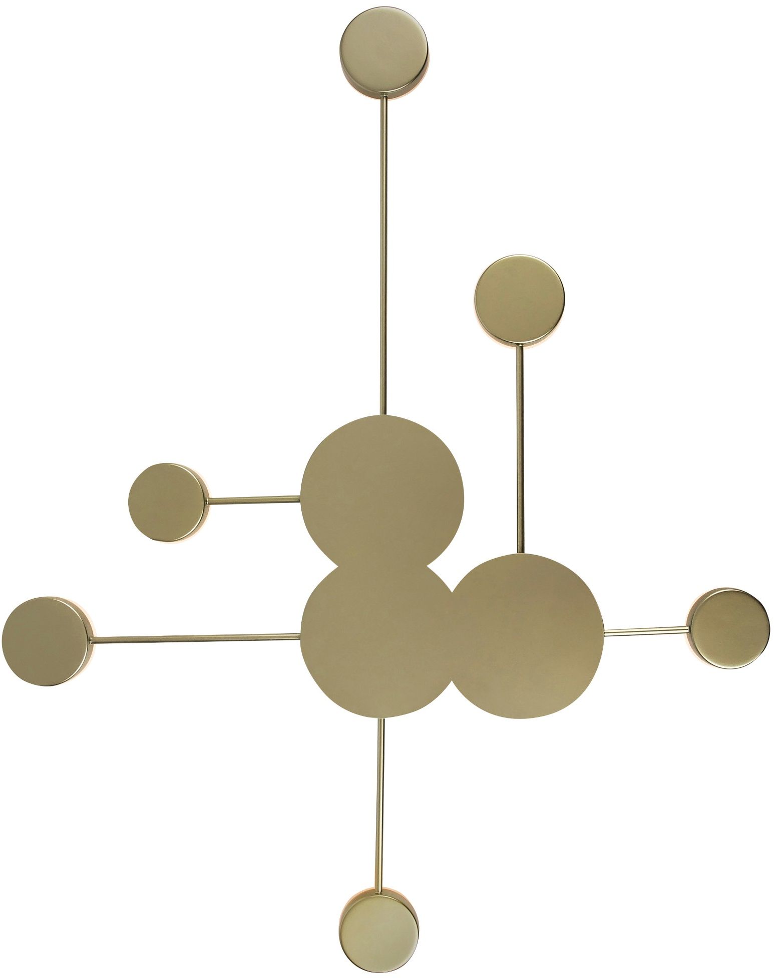 Rabalux Amadeo lampada da parete 1x21 W oro 71276