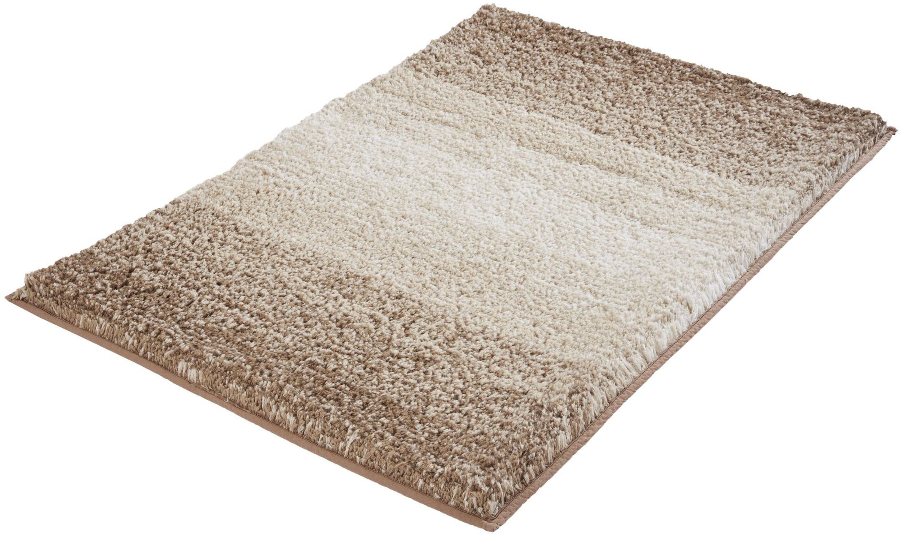 Kleine Wolke Oslo tappetino da bagno 90x60 cm rettangolare marrone 4077311519