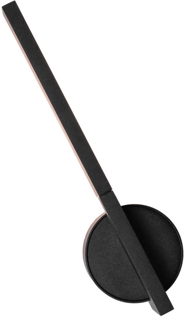 MaxLight Merano lampada da parete 1x6 W nero W0346