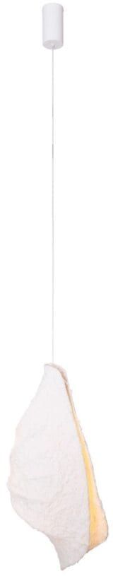 MaxLight Concha lampada sospesa 1x8 W bianco P0540