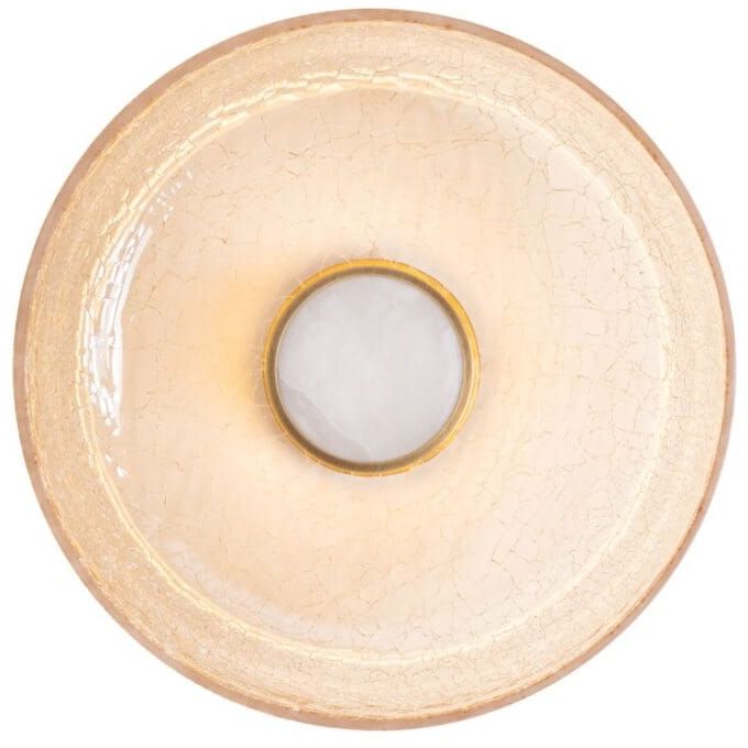 MaxLight Signature lampada da parete 1x9 W ottone W0353