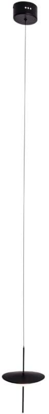 MaxLight Cone lampada sospesa 1x12 W nero P0554