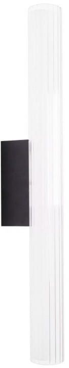 MaxLight Fayette lampada da parete 1x12 W nero W0365