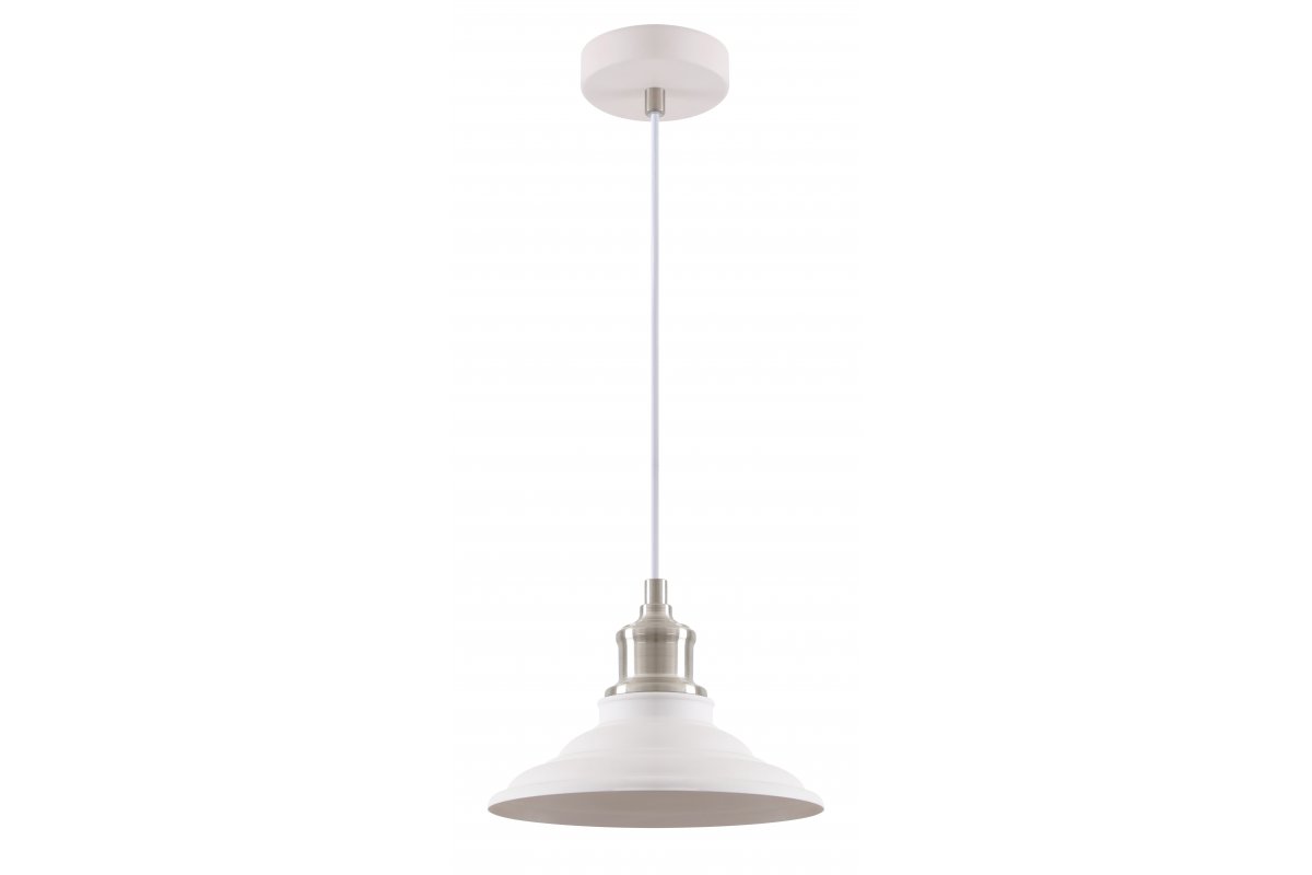GTV Loret lampada sospesa 1x40 W bianco OS-LOR-M-E27-00-DEC