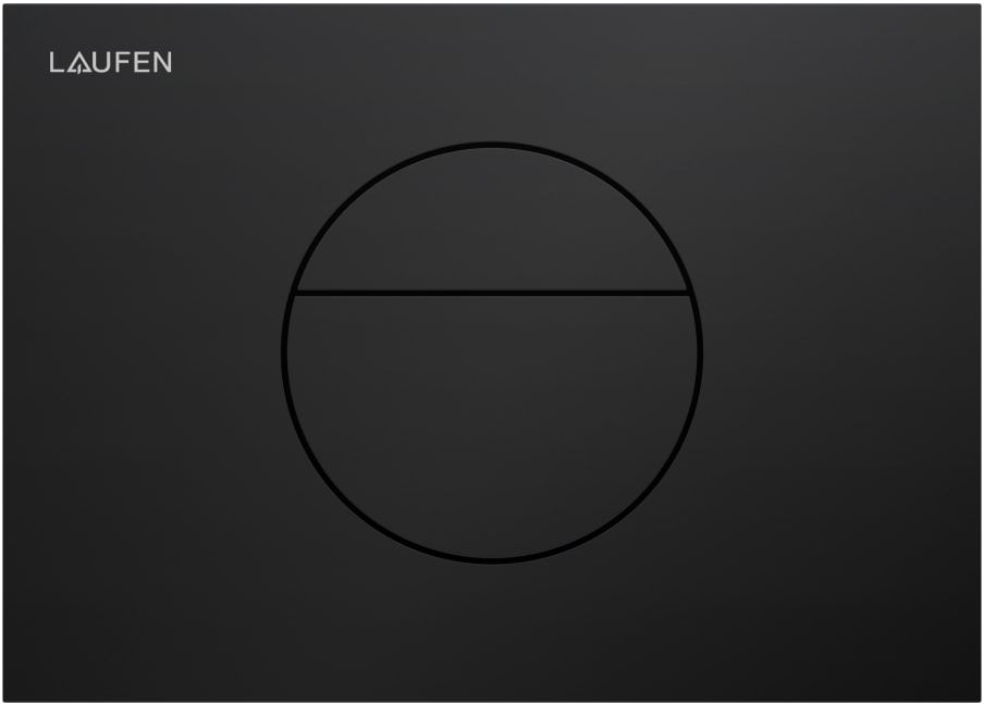 Laufen Ineo placca di comando per WC nero H9001127160001