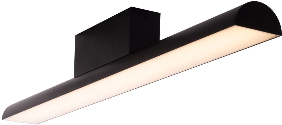 MaxLight Tampa lampada da parete 1x18 W nero C0241