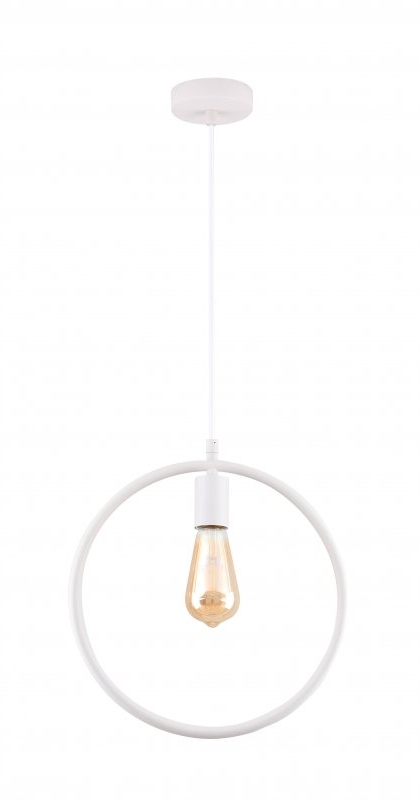GTV Fija lampada sospesa 1x40 W bianco OS-FI-E27-00-DEC