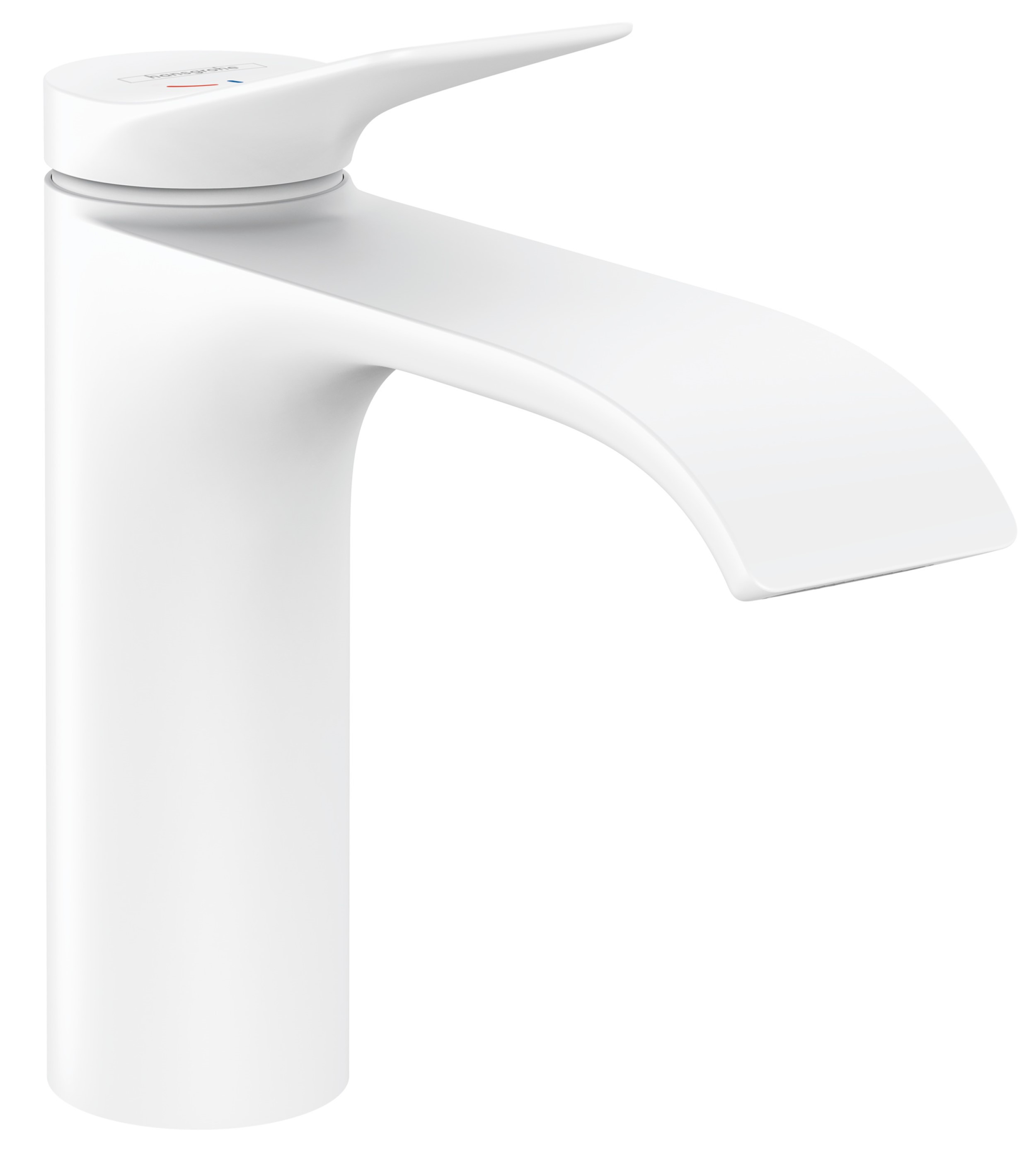 Hansgrohe Vivenis rubinetto per lavabo verticale bianco 75024700