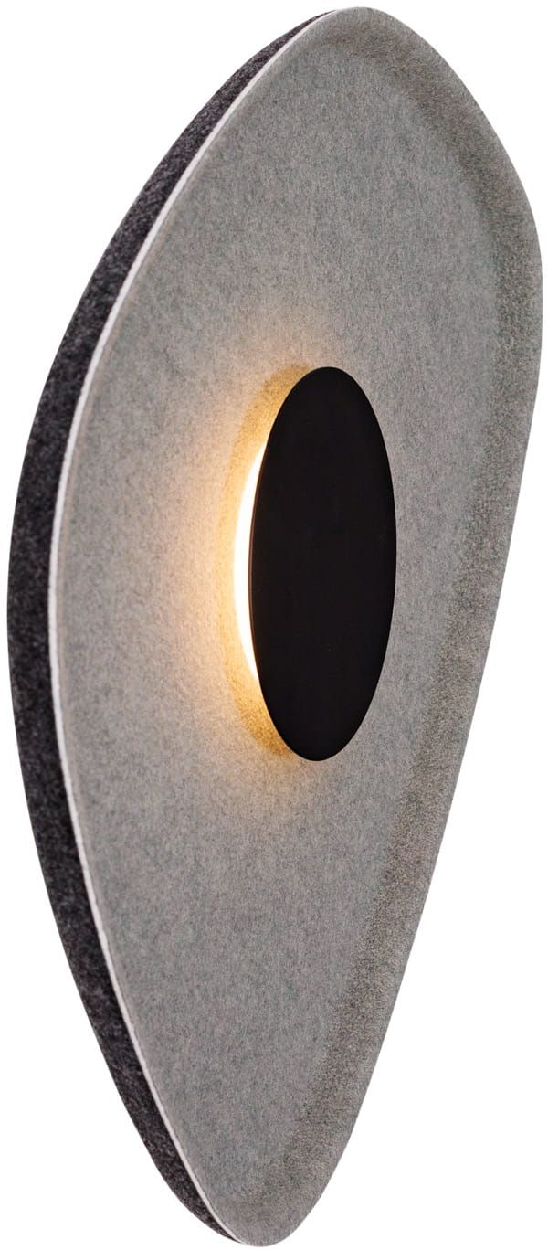 MaxLight Deux lampada da parete 1x5 W nero-grigio W0558