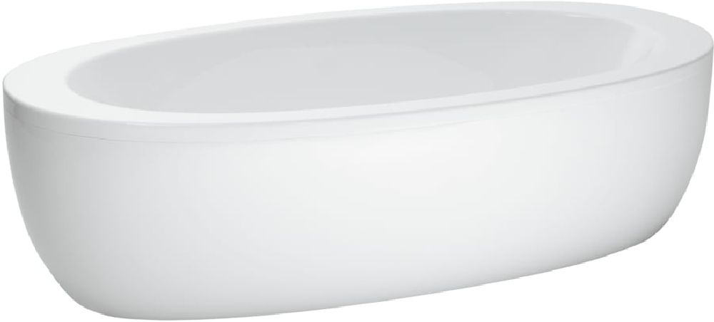 Laufen Ilbagnoalessi vasca da bagno freestanding 203x102 cm ovale bianco H2419700000001