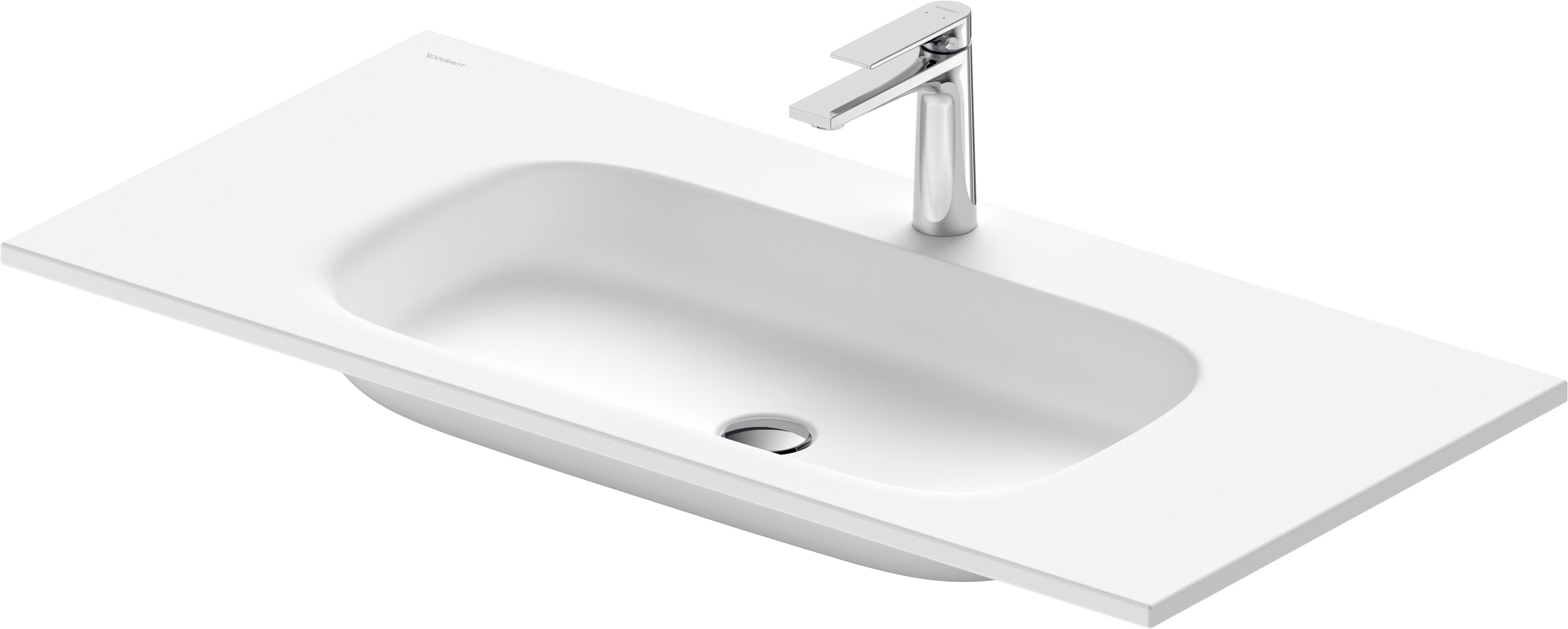 Duravit Sivida lavabo 102x48.5 cm rettangolare da mobile bianco 2650023200