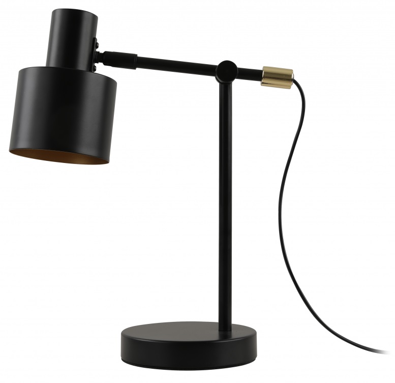 GTV Selvia II lampada da scrivania 1x25 W nero LB-SELVII-11-DEC