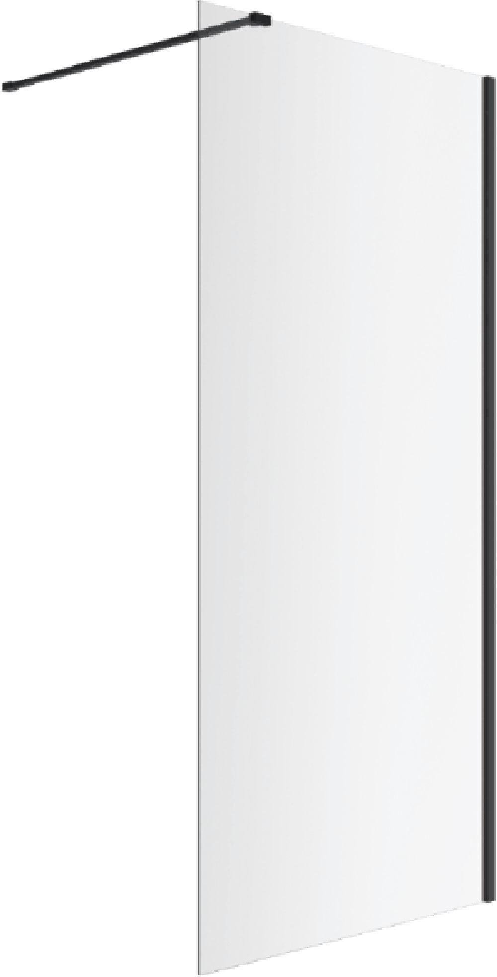 Set parete doccia walk-in Excellent Vidoq KAEX.1512.1085.2000.06.01, set di montaggio Excellent Vidoq KAEX.1519.BL