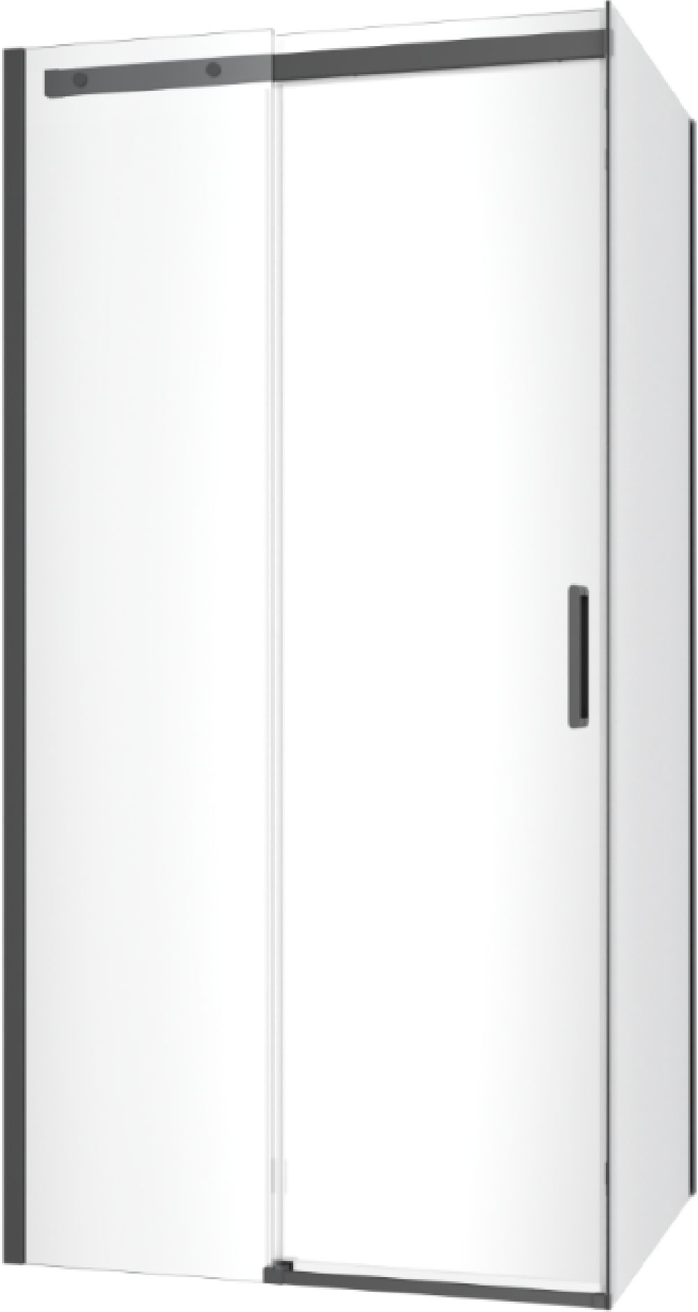 Set porta doccia Excellent Rols KAEX.2612.1000.LP2/2.BL, box doccia con porta Excellent Rols KAEX.2606.900.LP.BL, KAEX.2612.1000.LP1/2.BL