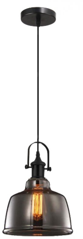 GTV Muscari IIB lampada sospesa 1x40 W nero OS-MUSC2-IIB-10-DEC