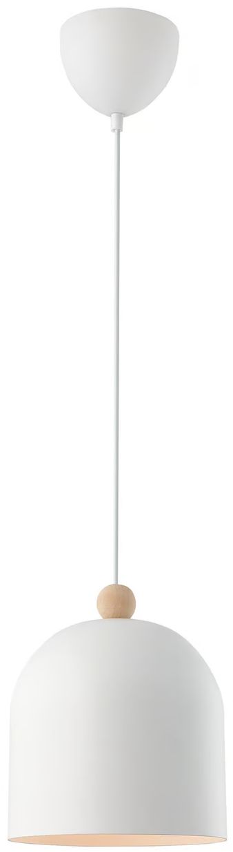 Nordlux Gaston lampada sospesa 1x40 W bianco 2412653001