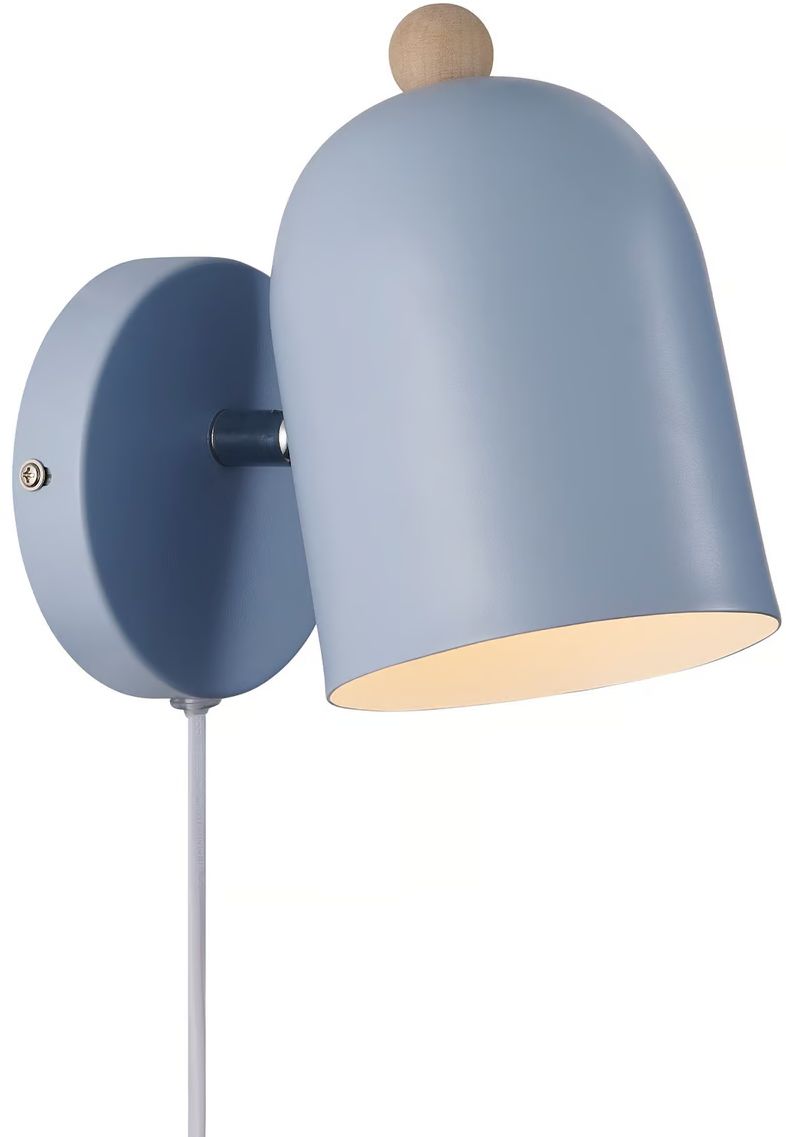 Nordlux Gaston lampada da parete 1x15 W blu 2412671006