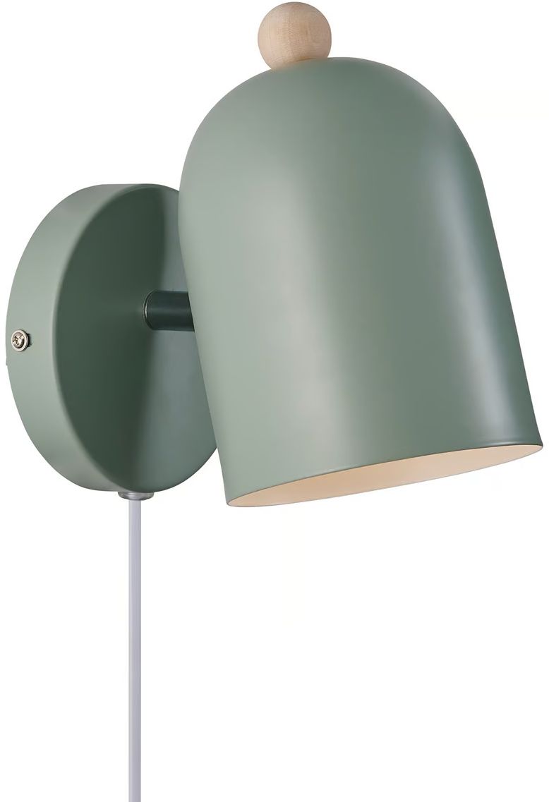 Nordlux Gaston lampada da parete 1x15 W verde 2412671023