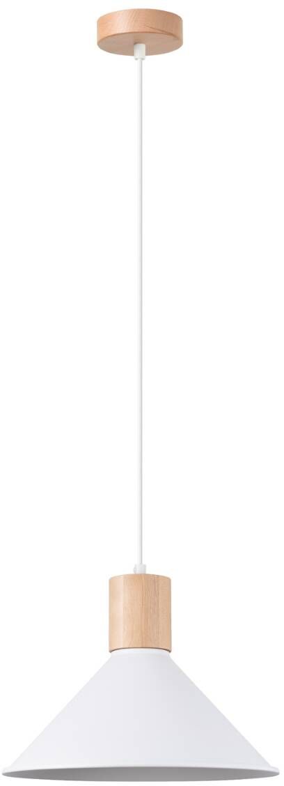 Sollux Lighting Jaga lampada sospesa 1x15 W bianco SL.1319