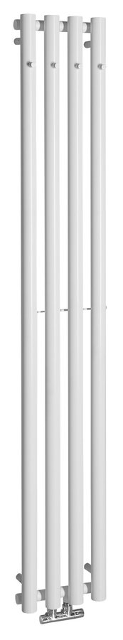 Sapho Pilon radiatore da bagno decorativo 180x27 cm bianco IZ121T