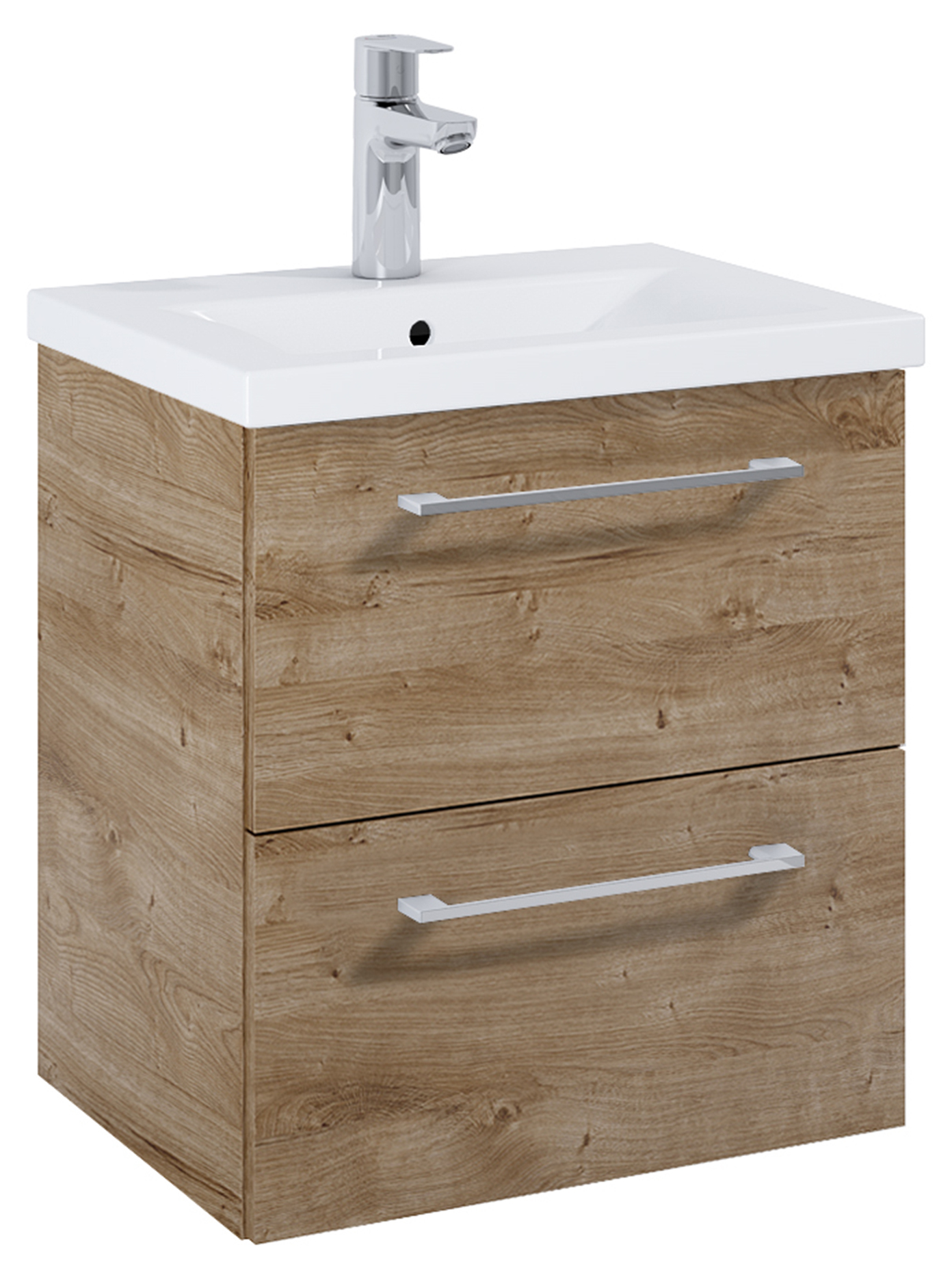 Roca Roma Compact armadietto 50x38.4x53 cm sottolavabo sospeso rovere A857951808