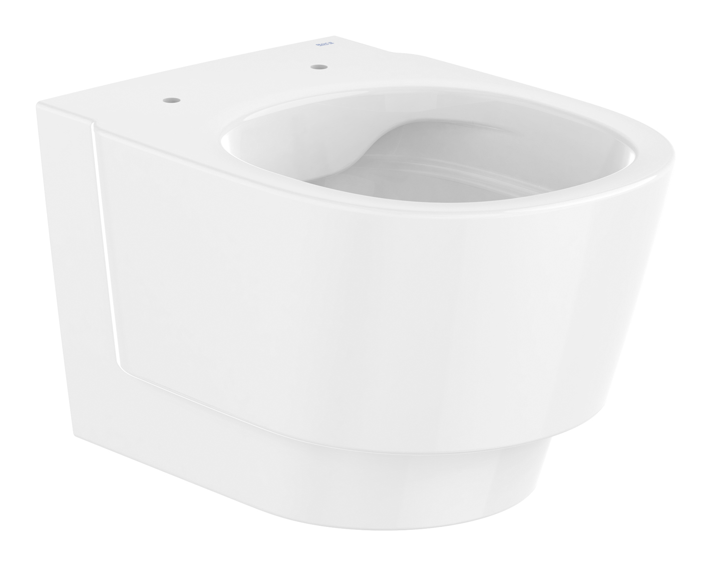Roca Tura vaso wc sospeso senza brida bianco lucida A346697S00