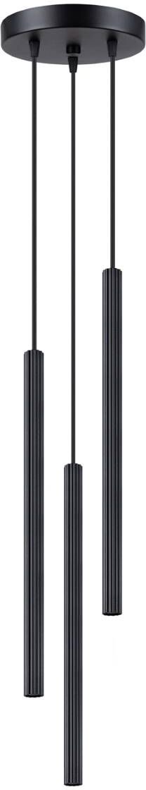 Sollux Lighting Arche lampada sospesa 3x8 W nero SL.1341
