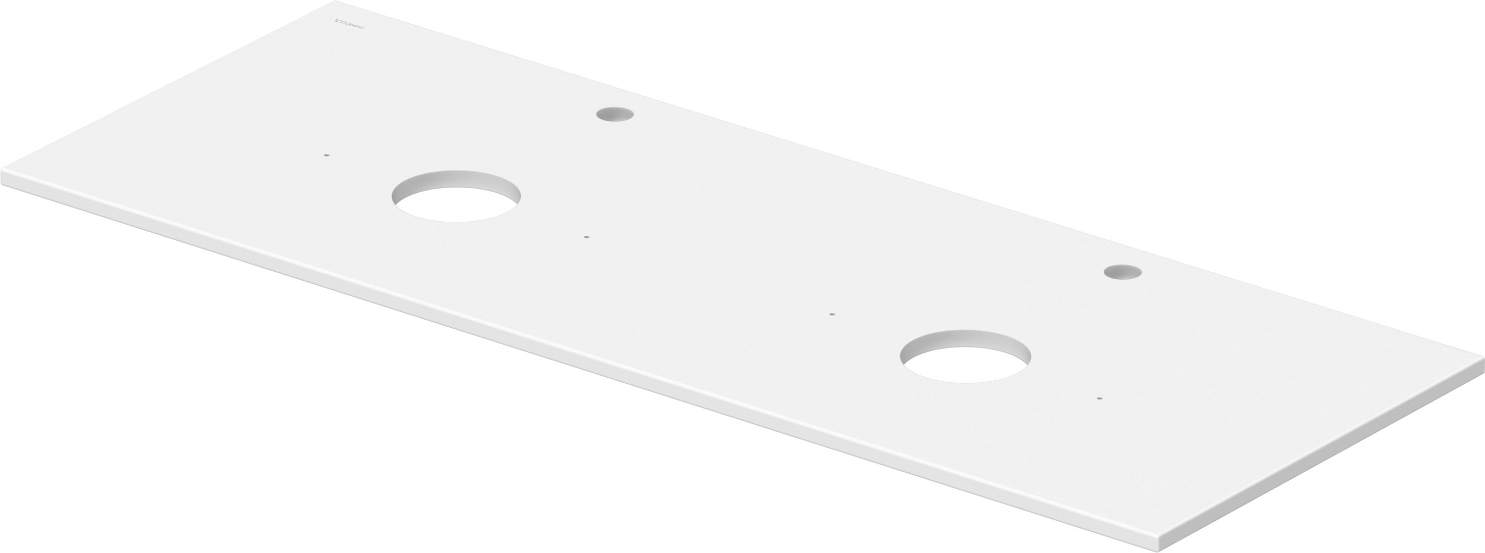 Duravit Sivida piano sottolavabo 135x50 cm bianco 2670043200