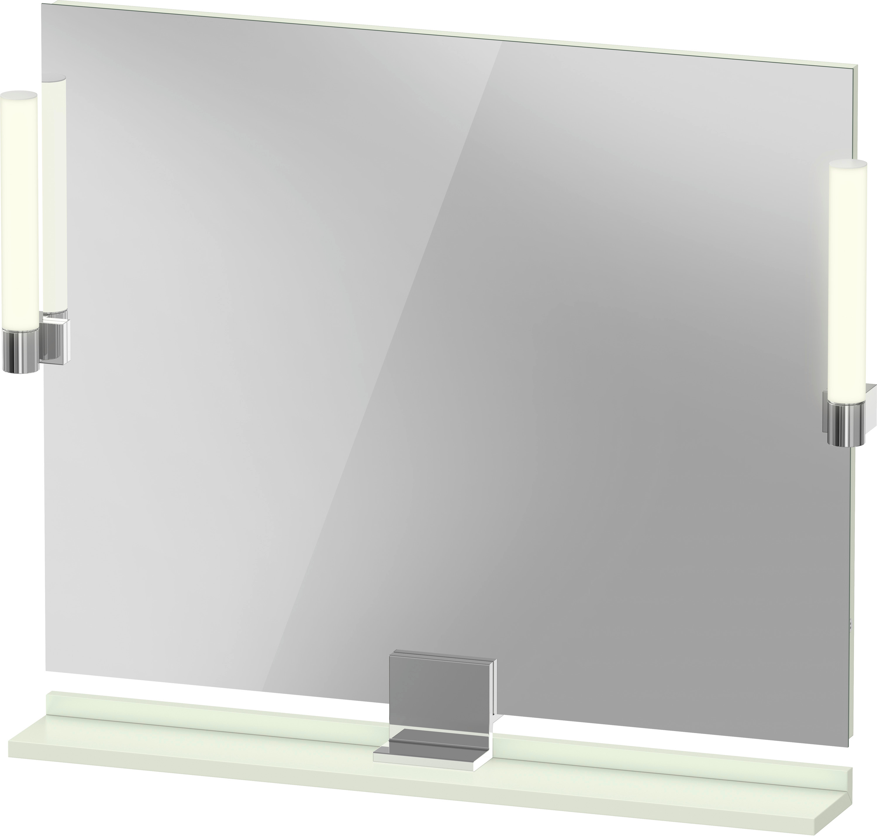 Duravit Sivida specchio 85x65 cm rettangolare con illuminazione cromo-verde SV7422010HH0000