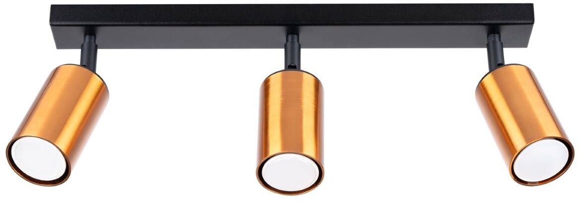 Sollux Lighting Winx lampada da soffitto 3x10 W nero-rame SL.1376