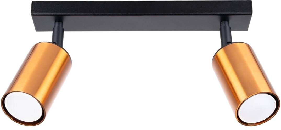 Sollux Lighting Winx lampada da soffitto 2x10 W nero-rame SL.1375