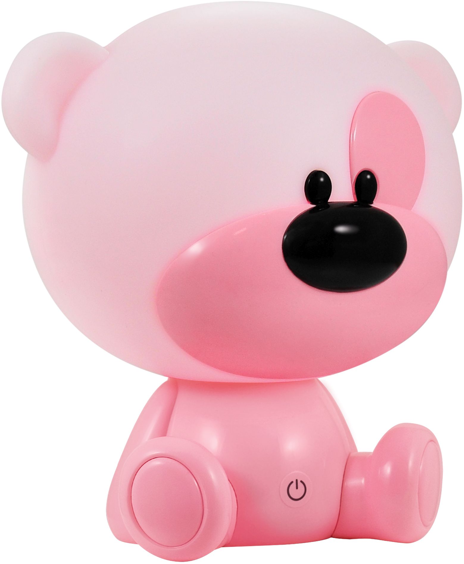 Goldlux Miś Bibi lampada da notte per bambini 1x2.5 W rosa 327185