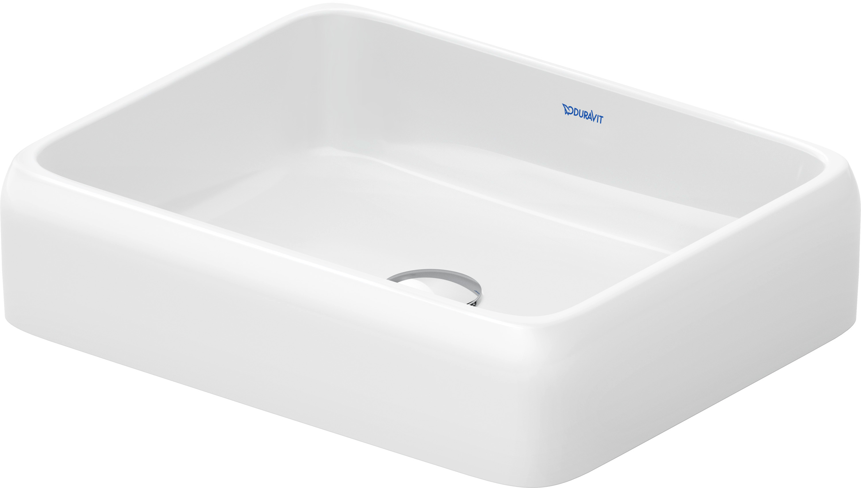 Duravit Qatego lavabo 50x40 cm rettangolare da appoggio bianco 2383500079