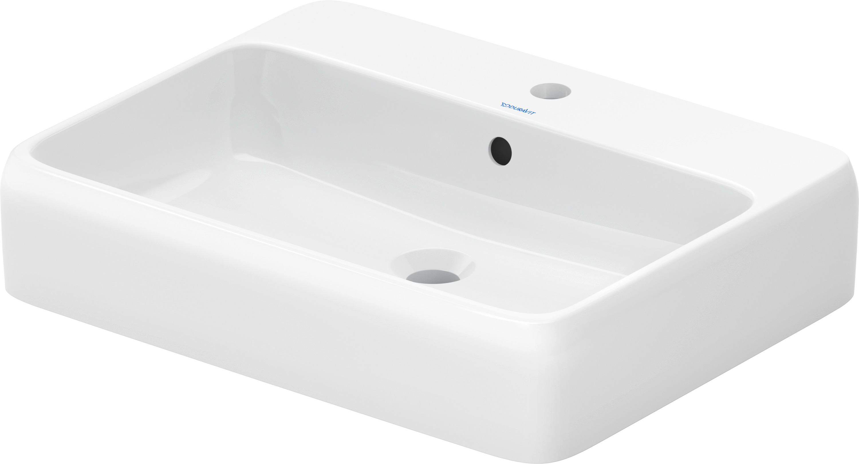 Duravit Qatego lavabo 60x47 cm rettangolare da appoggio bianco 2385600027