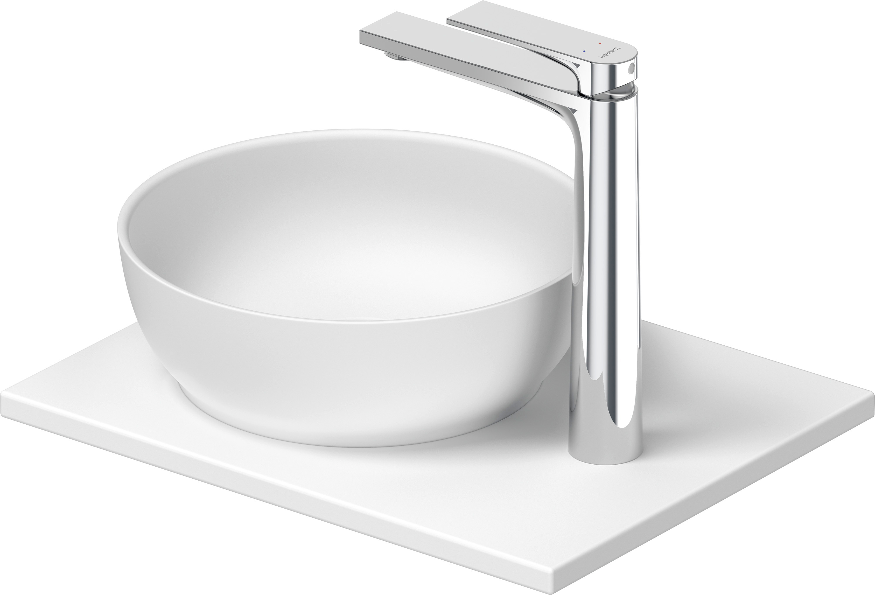 Duravit Sivida lavabo con consolle 41 cm bianco 2680223200