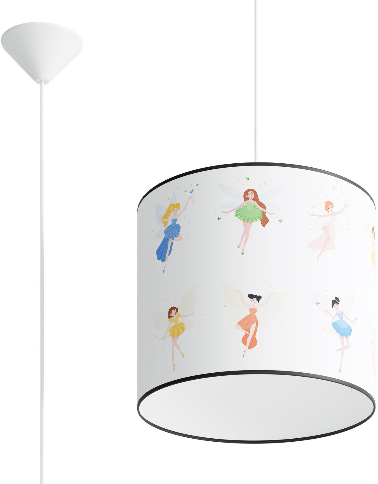 Sollux Lighting Wróżki lampada sospesa 1x15 W multicolore SL.1416