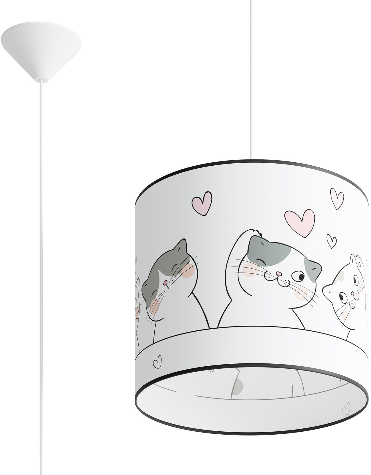 Sollux Lighting Cat lampada sospesa 1x15 W multicolore SL.1419